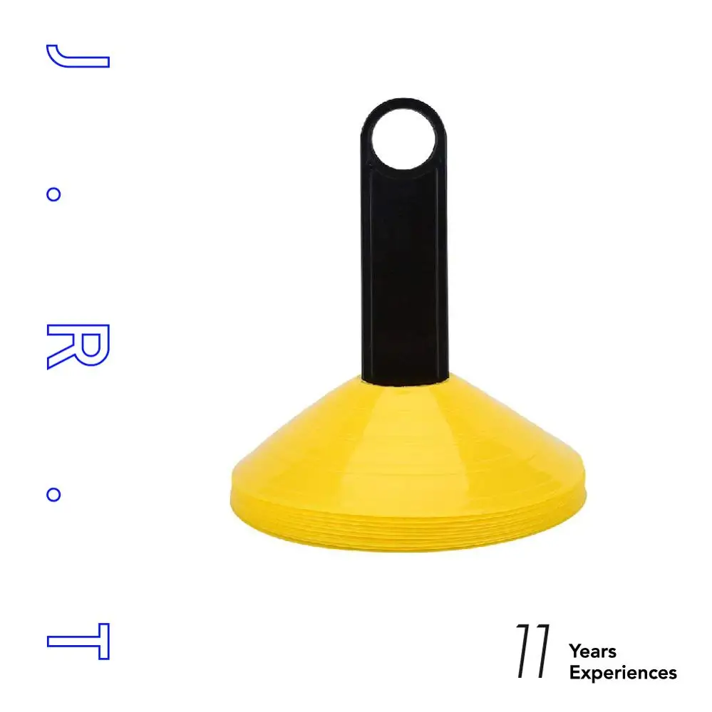Wholesale 2 inch PE Sports Football Training Cones Soccer Disc Cones