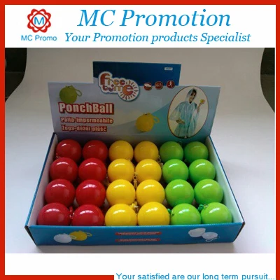 
Custom Disposable Ponch Raincoat in the Ball 