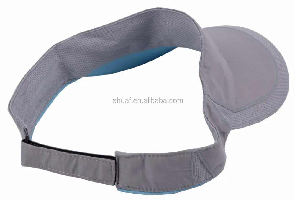 Adult summer spring soft grid sun visor with moisture wicking sweatband sun hat