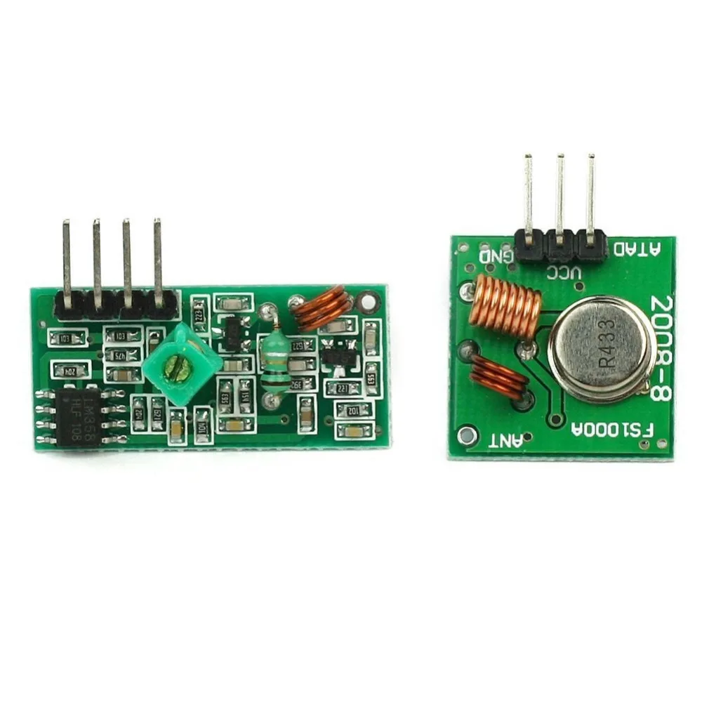 433Mhz RF Decoder Transmitter With Receiver Module Kit