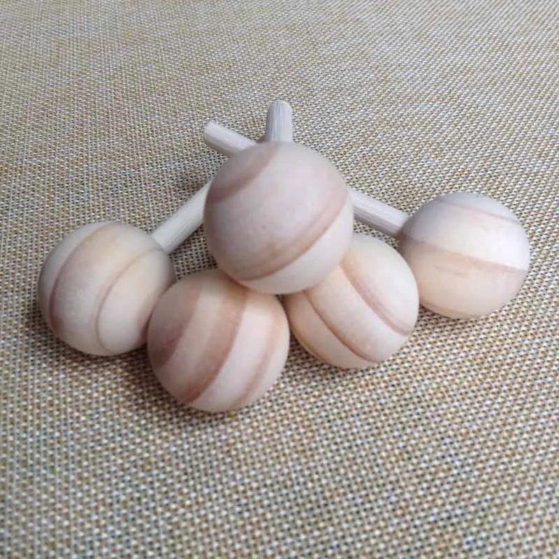 pine wood aroma ball 27mm with 6mm rattan diffuser stick wood aroma ball