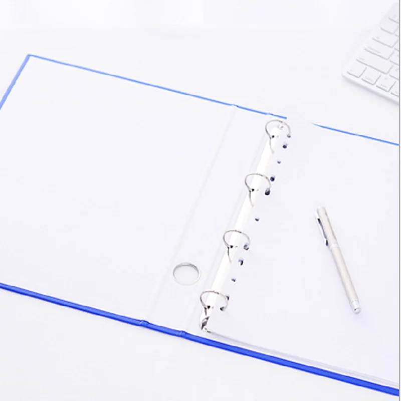 Office Stationery Hole A4 Size Paper File Folder With Double Clip Types Of Office Stationery File Ring Binder