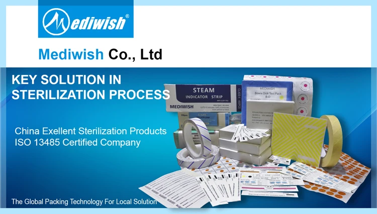 ISO 11140--1 Sterilization indicator strip for STEAM /EO/FORM/PLASMA