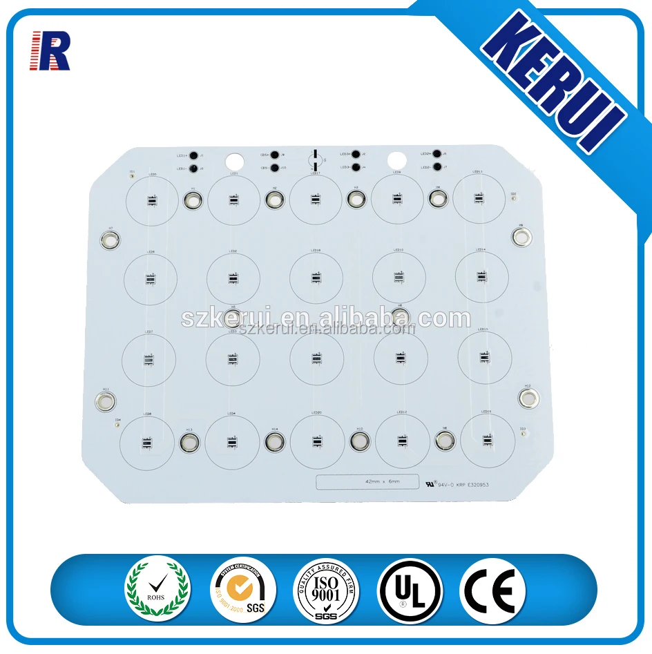 LED street light aluminum PCB customize led pcb