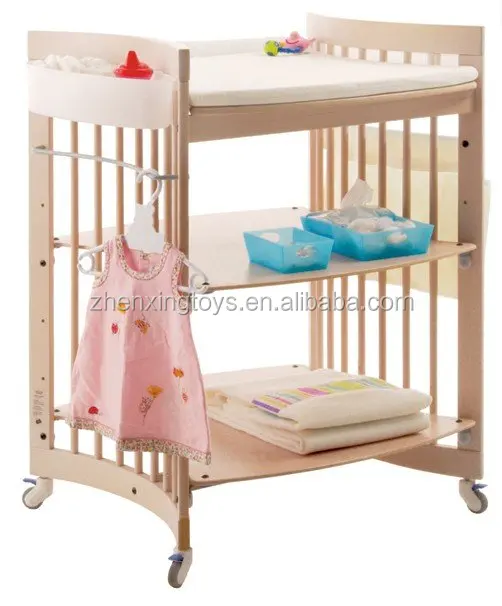 Прочный и безопасный для здоровья, экологически чистый детский стол для переодевания