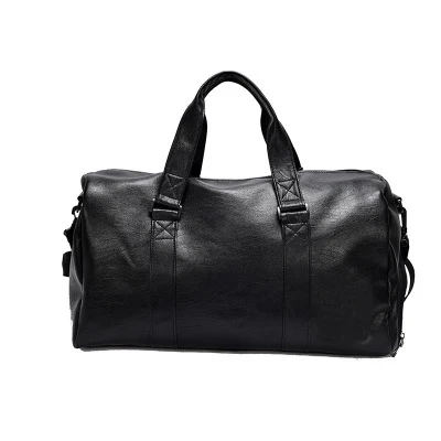 2019 Custom Large Capacity Unisex Gym Bag Leather Duffle Bag