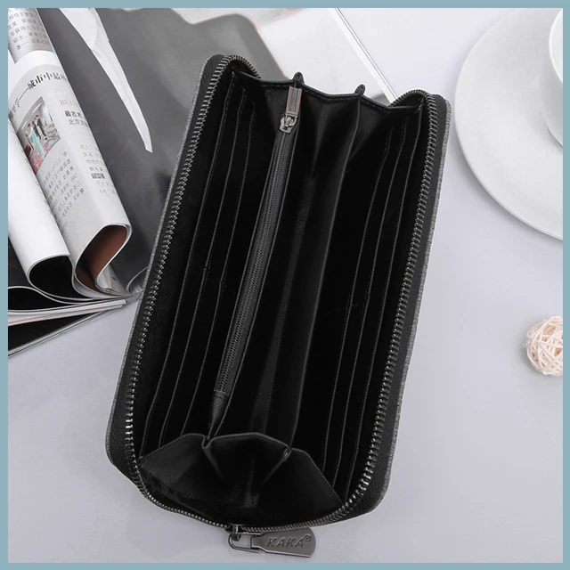 2019 factory promotion new design small daily gift hand men wallet bag
