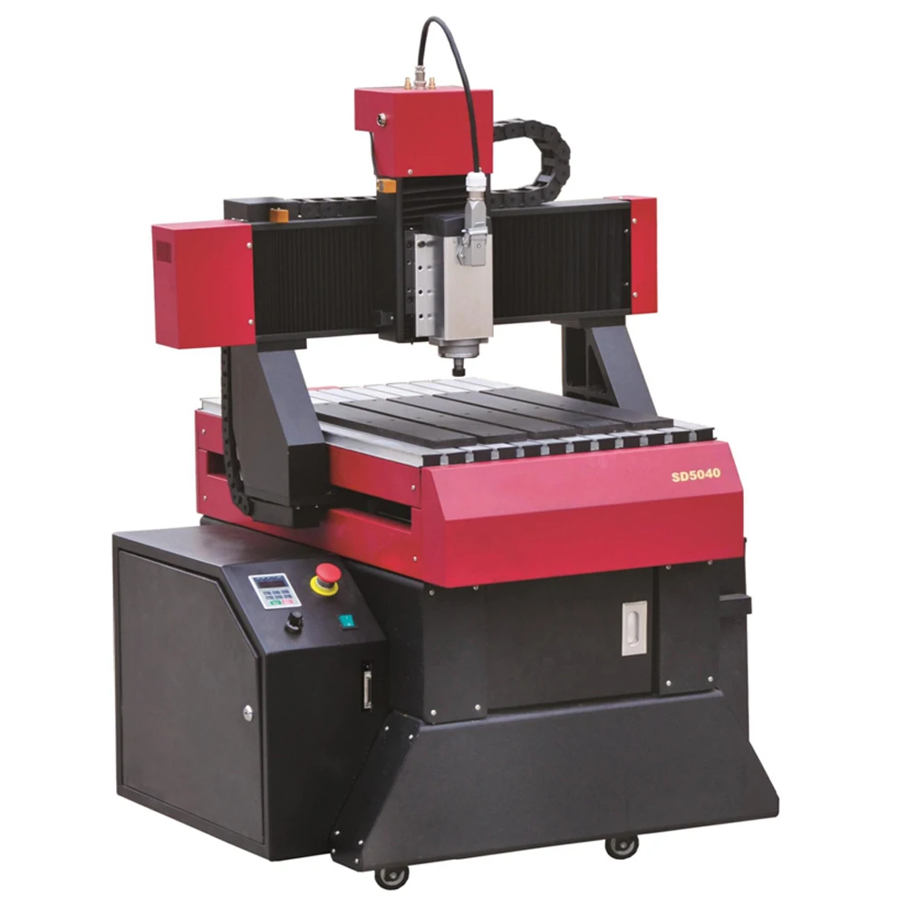 
Portable metal aluminum iron acrylic engraving small cnc router milling machine 