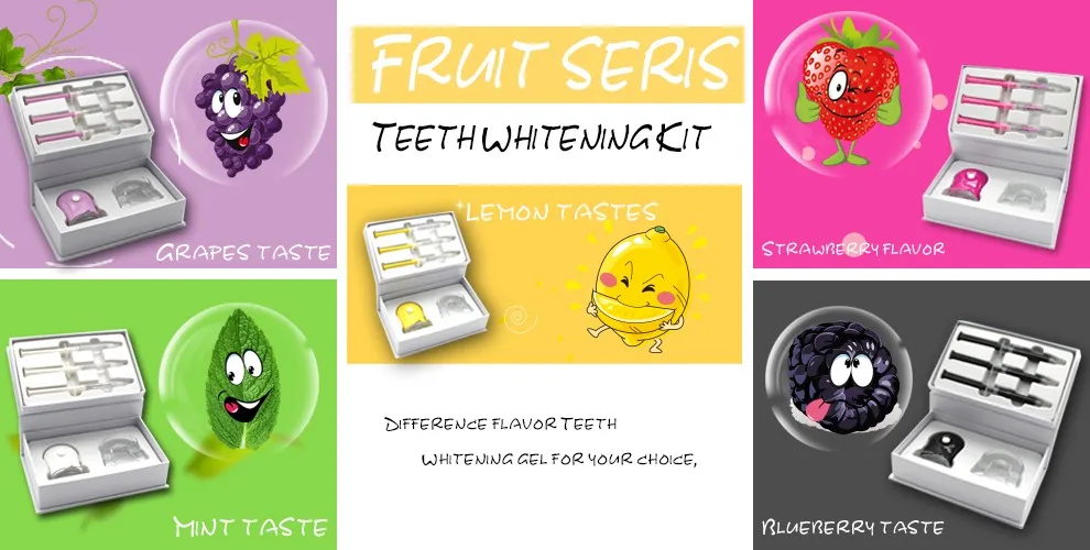 
Beautiful Smile Wholesale Hot Sale Pink Series Home Teeth Whitening Kit With Private Label 