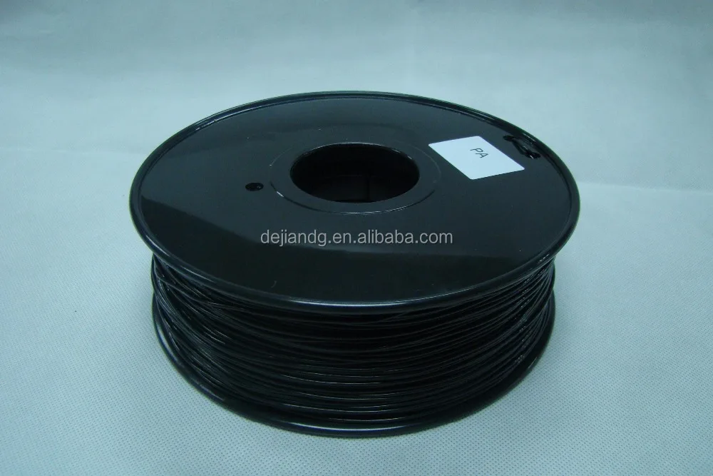 Nylon 3d printer filament 3mm 1.75mm of Black pla filament pla