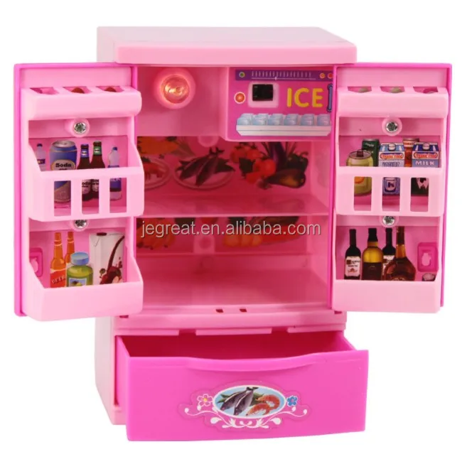 Mini Kitchen Appliance Toys for Girls Toddlers and Kids, Coffee Maker, Blender, Toaster,Microwave Oven,refrigerator,Rice Cooker