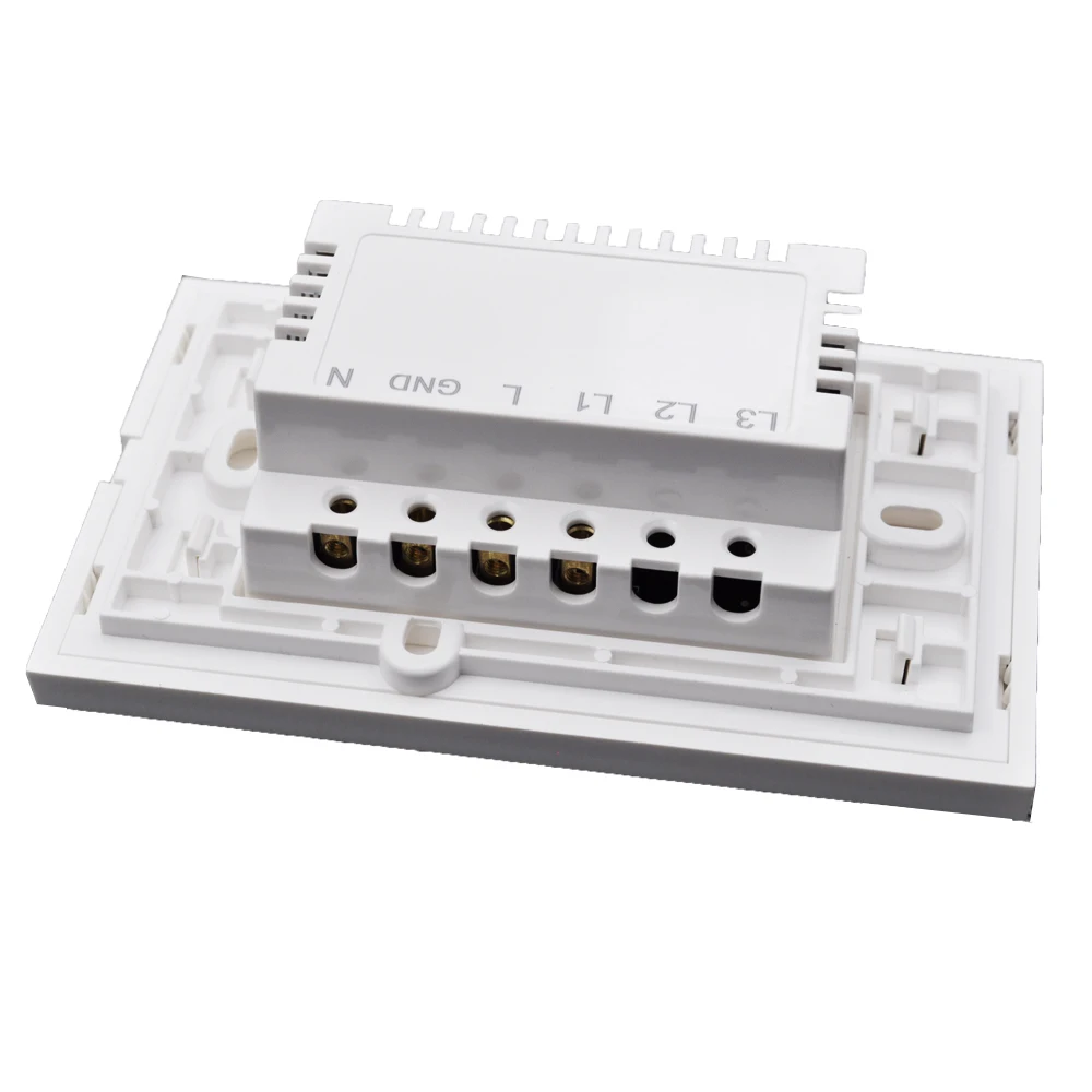 Xenon HOT Sales Smart Light Switch 1/2/3 Gang Wireless Remote Control  With Tuya Smart Touch Switch Wifi&Zigbee Voice Control