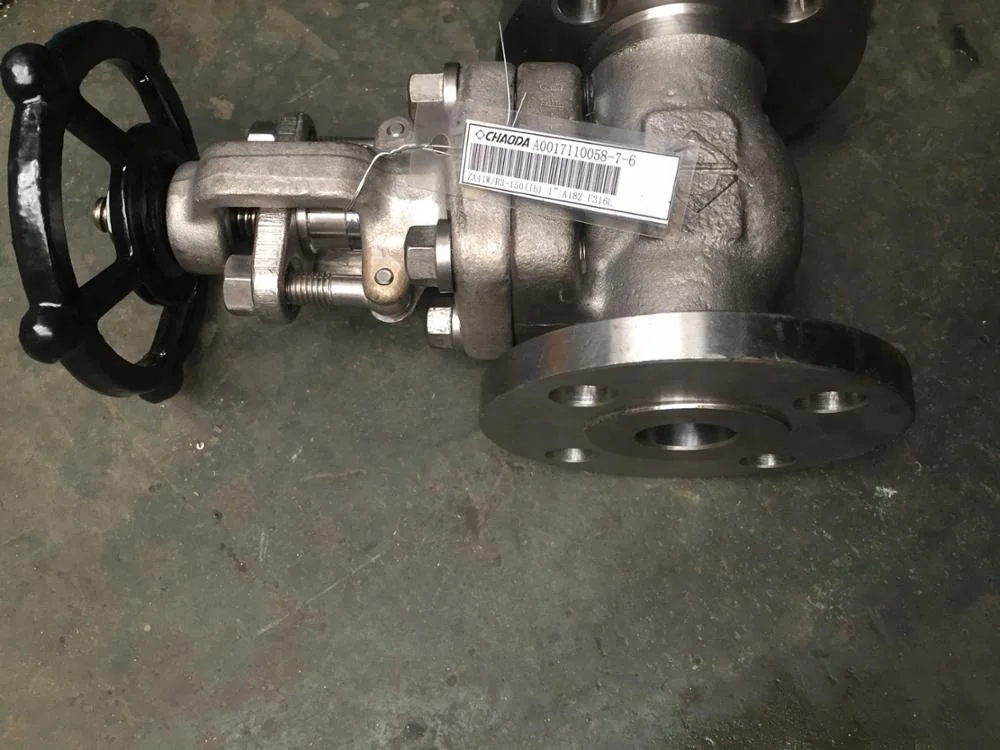 Ansi 2500  2 inch electric actuator flange type gate valve