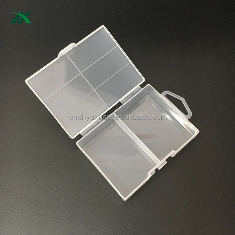 Wholesale transparent plastic battery box packaging box electronic accessories