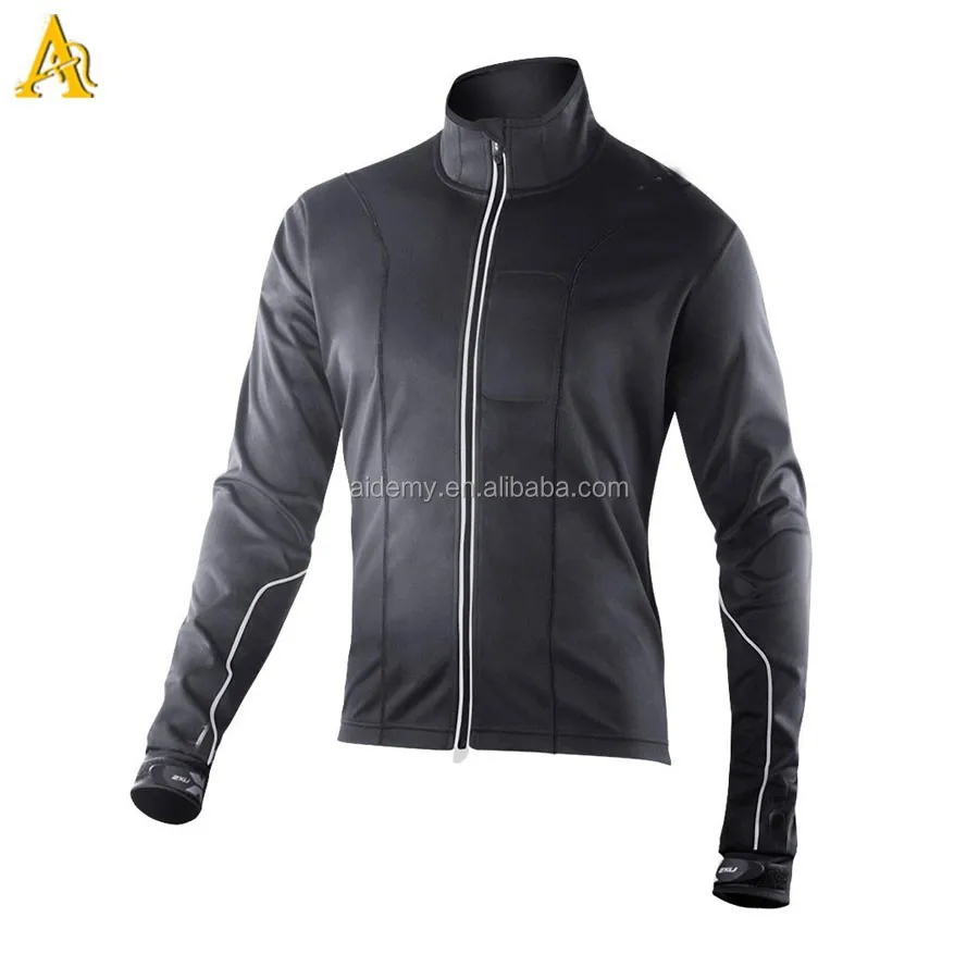 
Athletic wear Wholesale compression jacket running clothing for men Tag label 