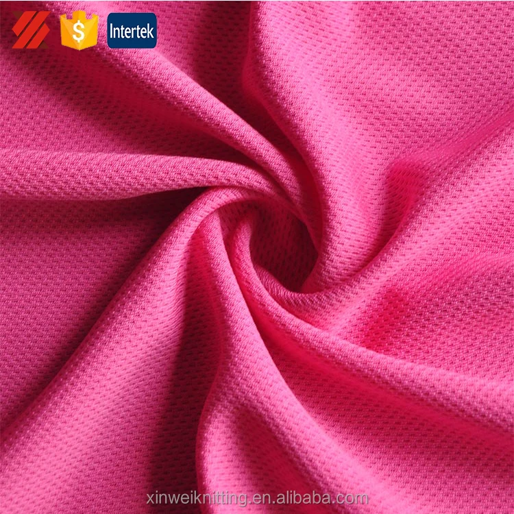 
One side waterproof one side dry fit coolmax bird eye mesh eyelet fabric for water sports 