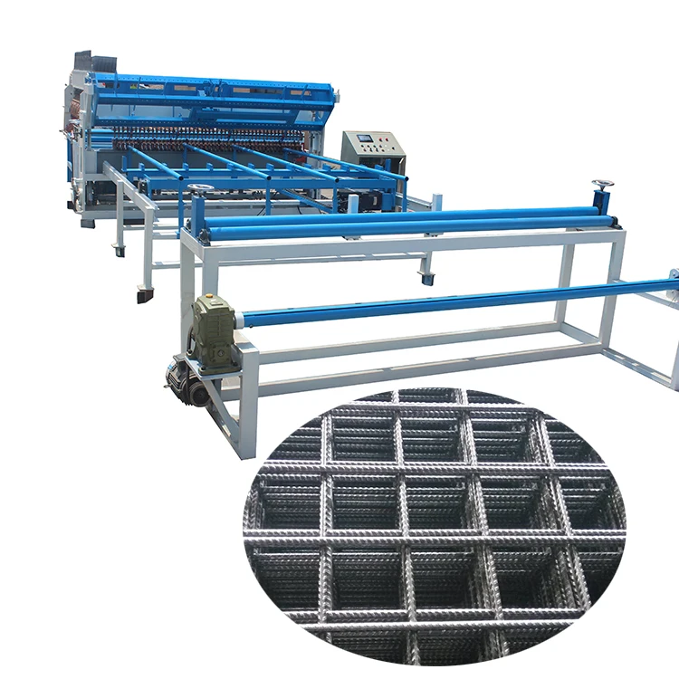 Fully Automatic 5-12mm Reinforcing Steel Bar Mesh Welding Machine China Supplier