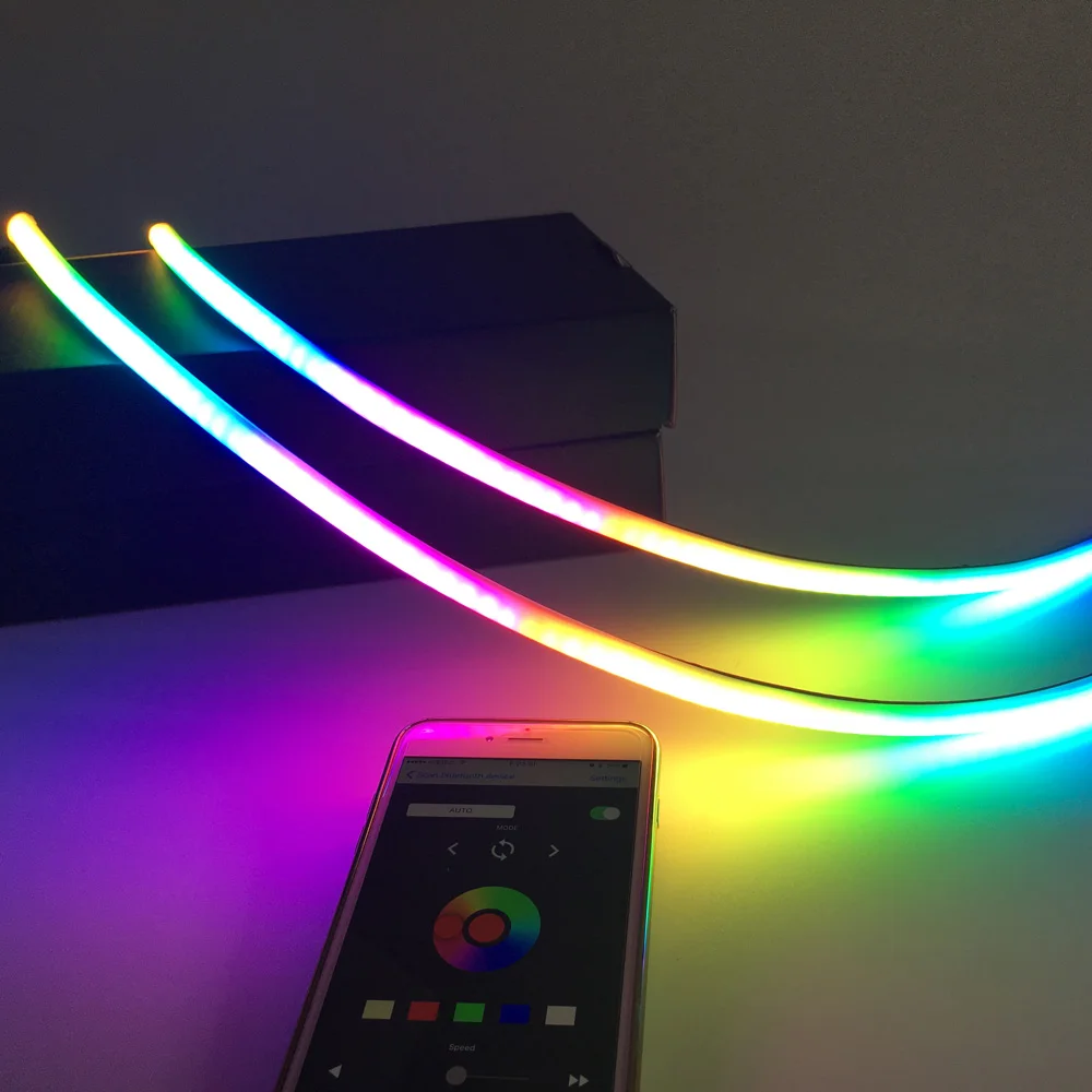 OEM sequential flexible car led light bar