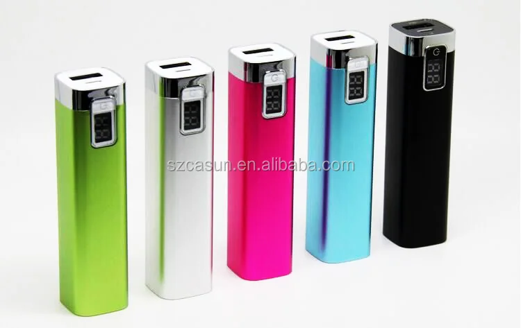 2600mAh Fashion Travel USB Super Start Mobile Phone Battery Charger
