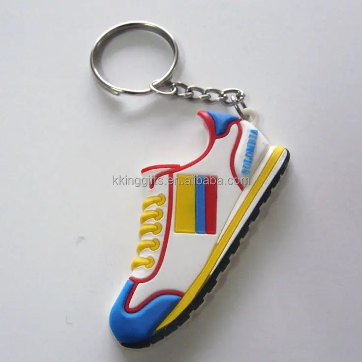 Guangzhou factory crocs shoes mini sneaker keychain wholesale