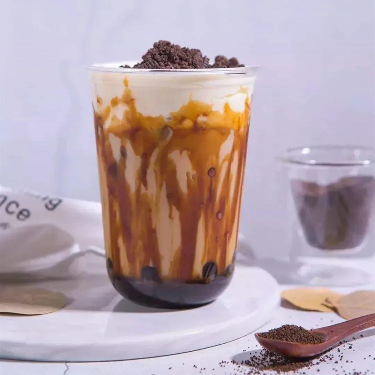 
Black Sugar Syrup for Taiwan Bubble Tea, Brown Sugar Syrup Milk Tea 