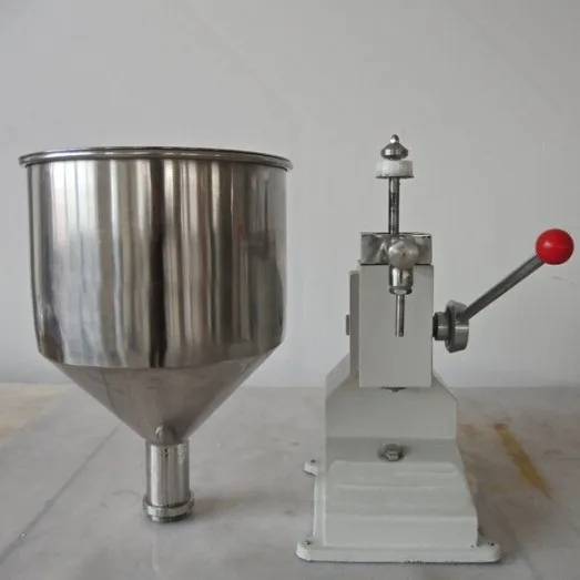 5-50ml manual cream mayonnaise paste sauce filling machine