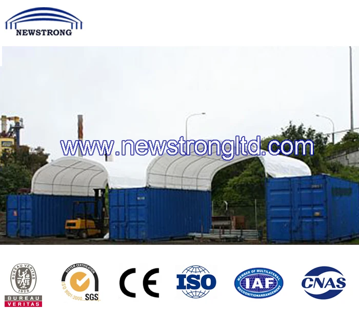 Outdoor Prefab Shipping Container Tent Shelter/Canopy