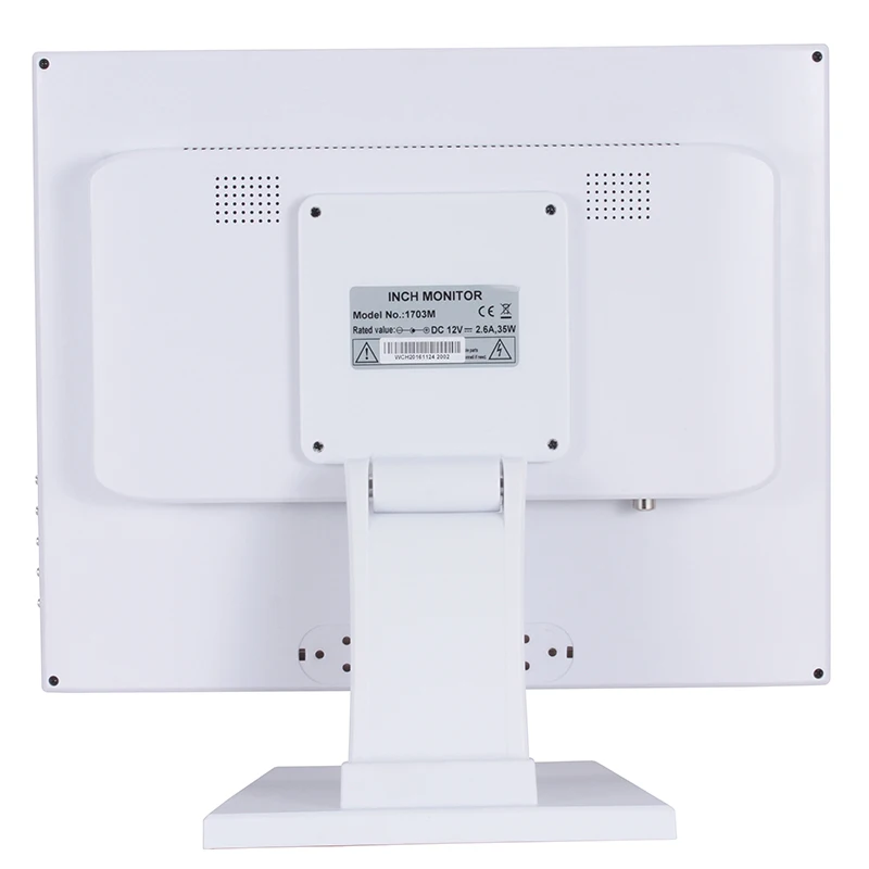 
Wholesale High Quality 1280*1024 17 Inch VGA HD USB AV Input White Color Monitor 