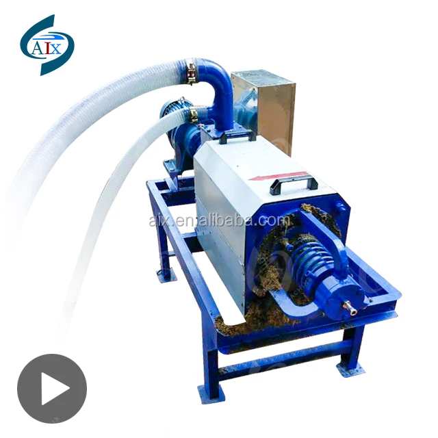 Good Offer inclined screen solid-liquid separator solid liquid separator for animal dung