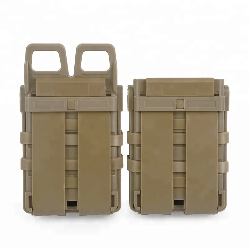 Actionunion ABS Tactical 5.56mm Fast Mag Holder Molle Pouch Hard Shell Hunting Magazine Pouch Hunting accessories