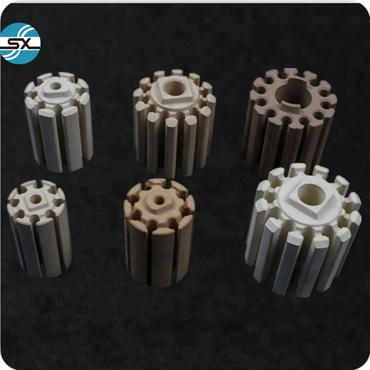 Insulating Material spiral cordierite ceramic support heating element