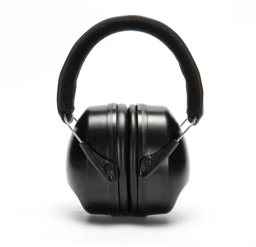 DFEM01  34 Decibel NRR Safety Earmuffs (No Pouch, Black)   34dB noise reduction rate