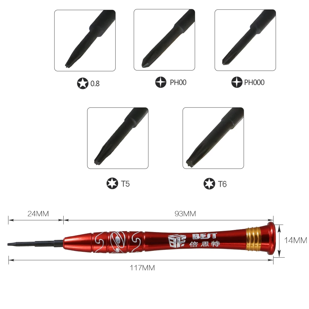 High Quality Factory Direct Precision Mini Screwdriver Set destornillador Kit For iPhone Computer Cell Phone Repair Tool Kit