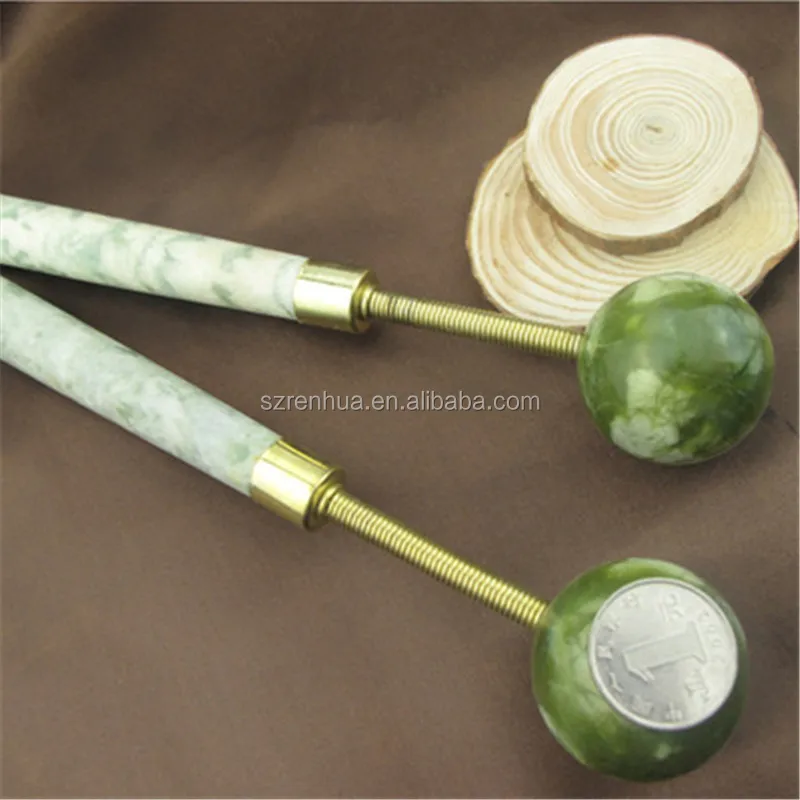 
Royal Jade Roller Massage Hammer Tools Eye Feet Body Head Relax Massage Beauty Health Tools facial massage roller 