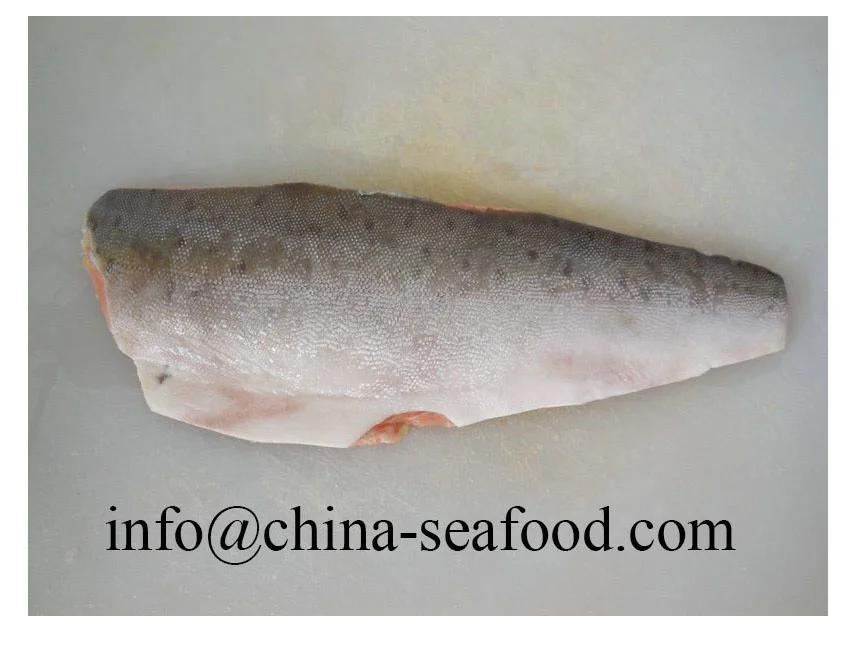 Pacific pink salmon IQF, skin-on or skinless, boneless, PBO or PBI