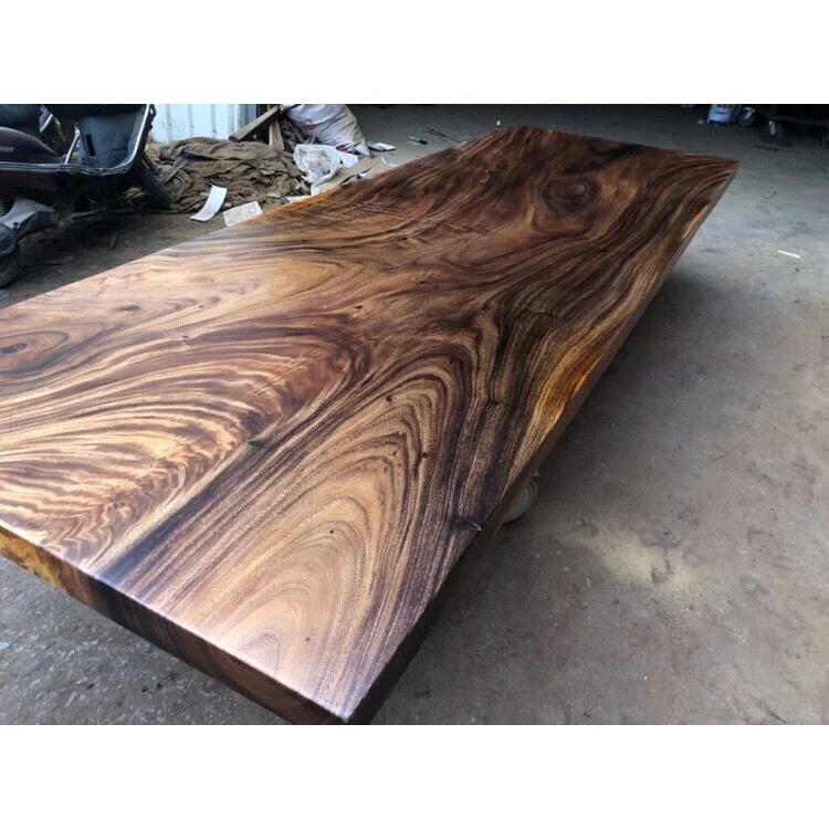 walnut solid wood office counter table office furniture design