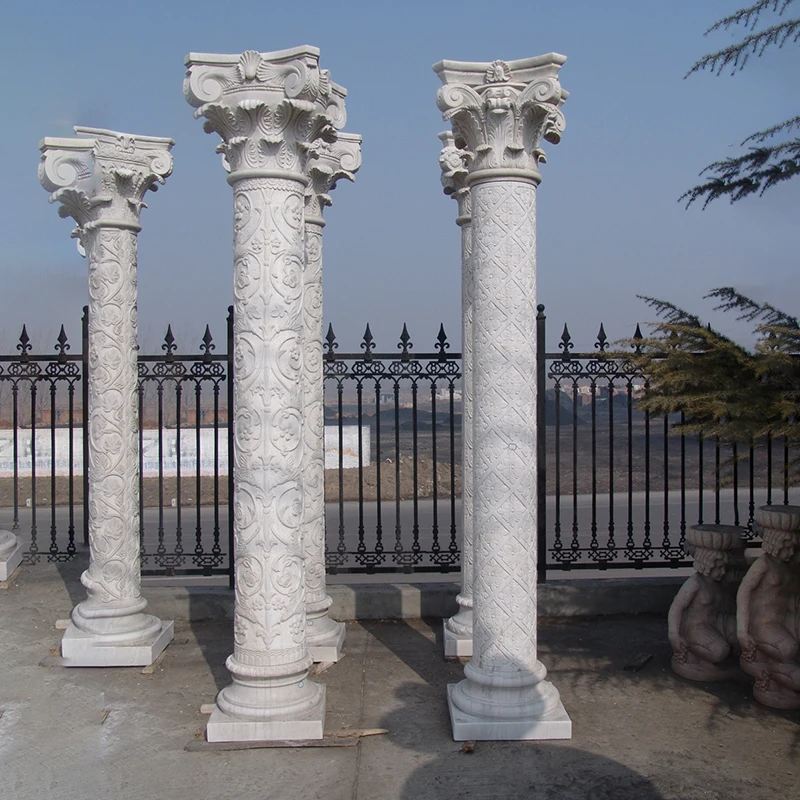 
stone carving lowes columns  (60645949900)