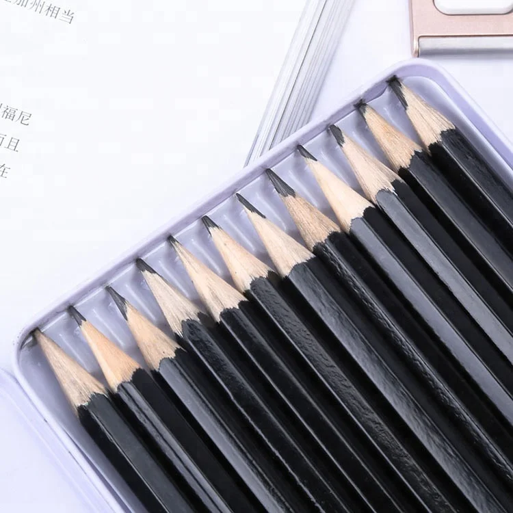 Качественная жестяная коробка 24 шт. художественный Рисунок набор карандашей для рисования