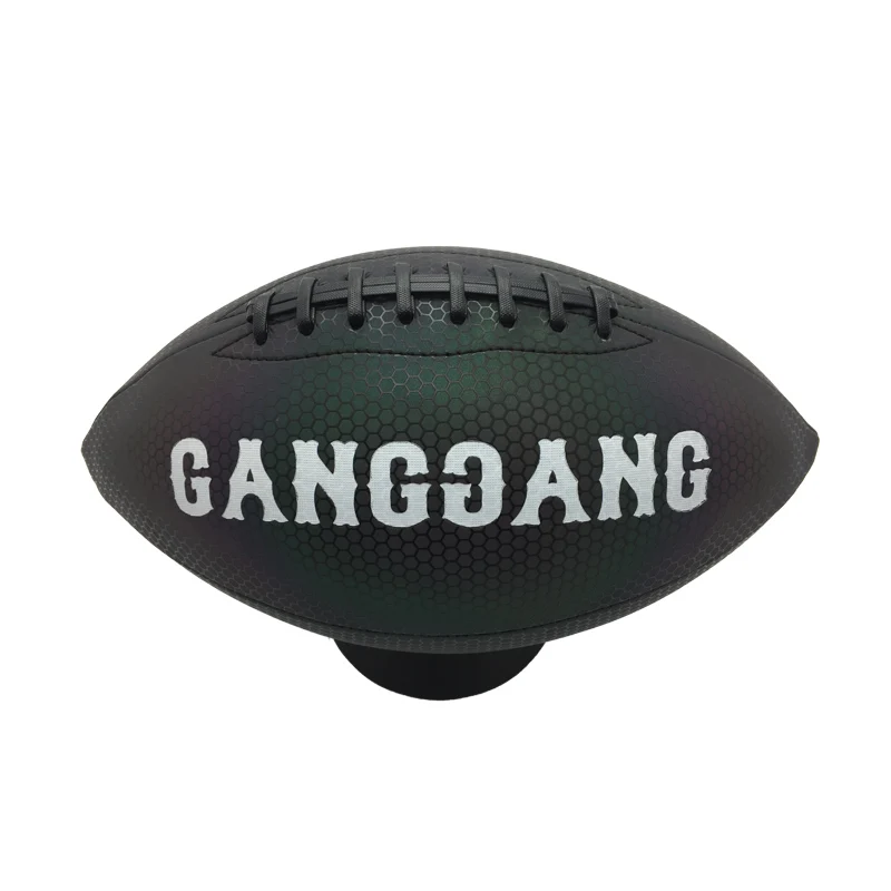 Светящийся в темноте мяч для регби светоотражающий американский футбол