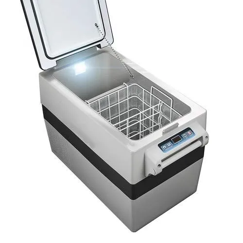 Portable Refrigerator/freezer Outdoor and Home 48 Quart Compressor 220V Universal Aluminum Boat 45L Car Refrigerator YC C45