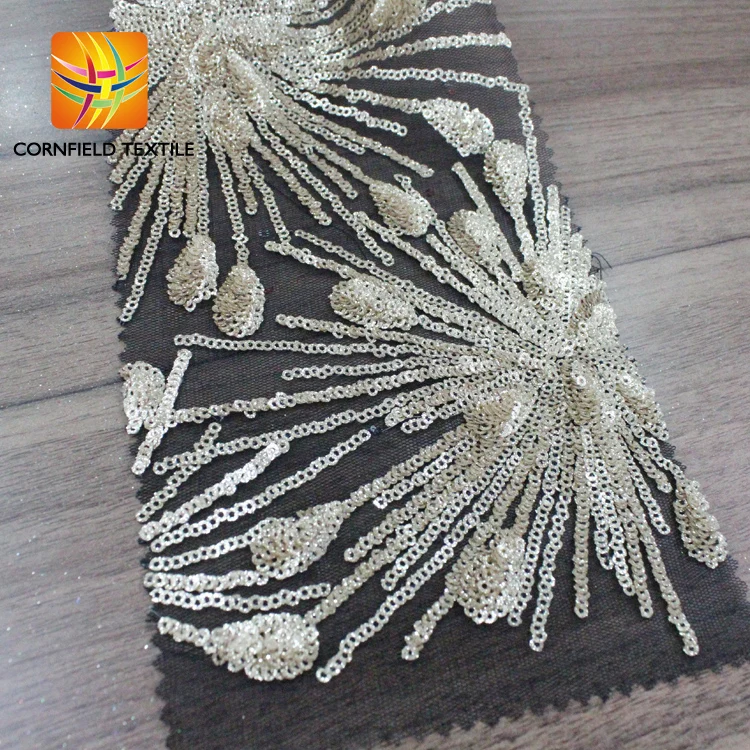 Top 10 years experience factory wholesale reversible sequin fabric india