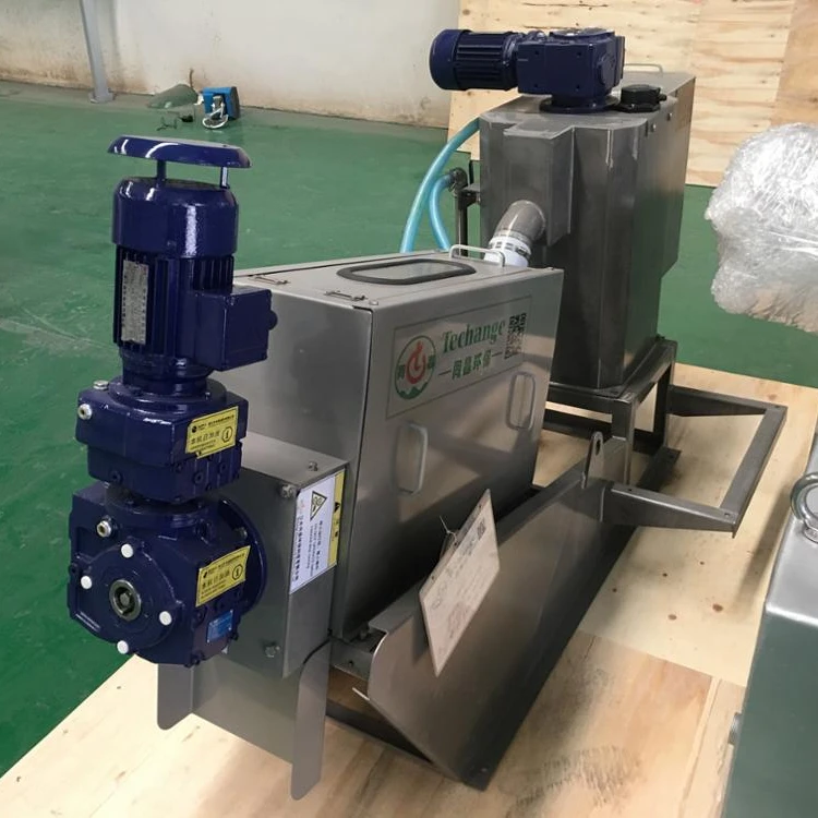 Trustworthy screw filter press horizontal centrifugal dewatering machine