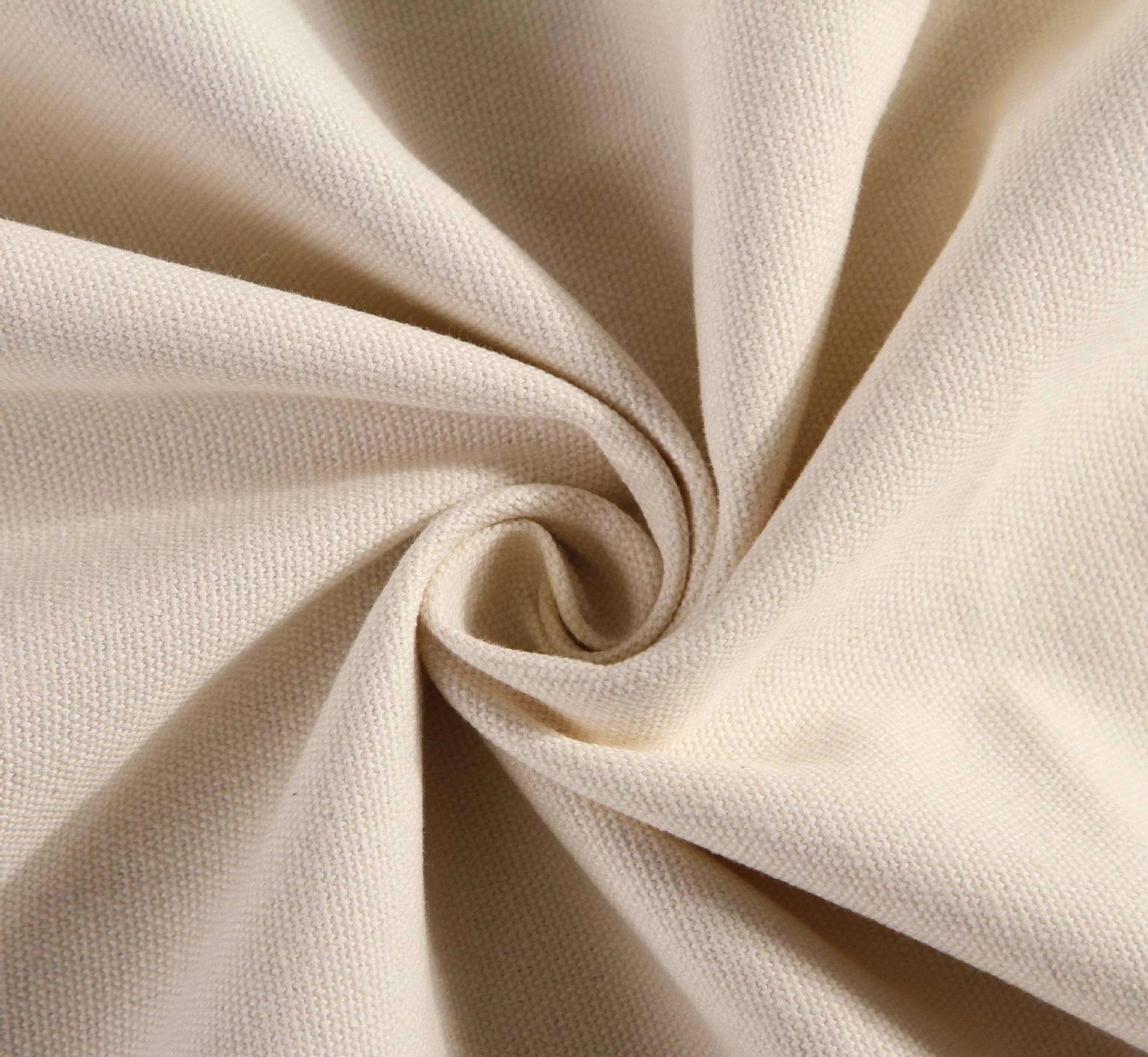 Factory Direct  Heavy Thick 100% Cotton Hemp Canvas Fabric for Bags/upholstery /sofa/car Seat/tent