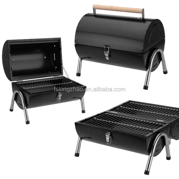 wholesale hot sell outdoor barrel foldable bbq grill with cheap price