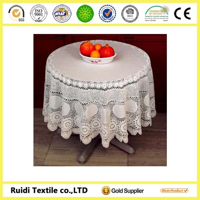 Crochet TableCloth/Handmade Crochet TableCloth/Oval Crochet TableCloth