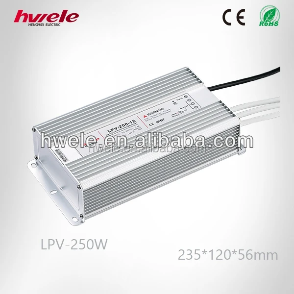 
LPV-250W LED constant voltage waterproof power supply 48V 