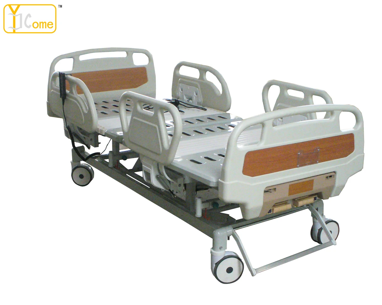 Dimension size tailor made two cranks manual operated useful hospital bed for patients with good price for sale