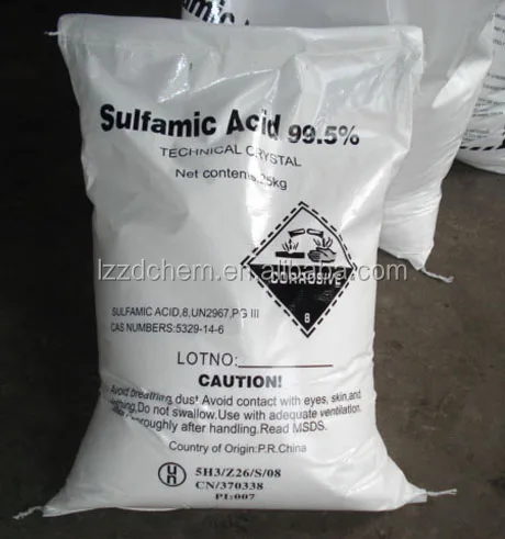 Detergent / Sulphamic Acid cleaning household equipment / domestic appliances