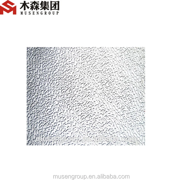worm stucco embossing aluminum sheet/coil for composite panels