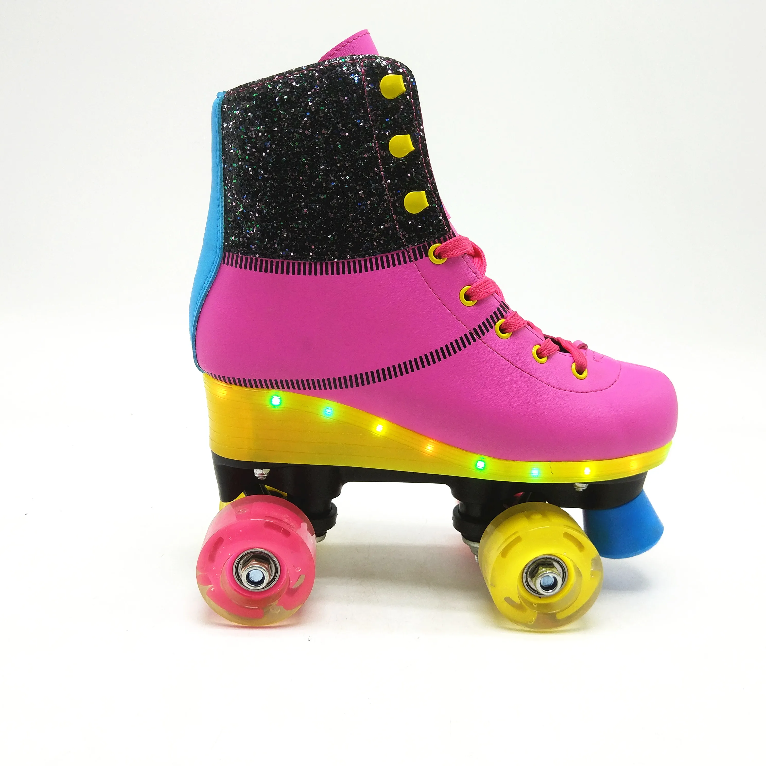
2019 Cheap Good Quality soy luna Inline Skates - Roller shoes,soy luna roller skates for adult with light and Bluetooth 